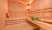 Wohlige Wärme: Sauna im Ferienhaus