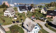 Luftbild Haus Seeräuber mit Hafen
