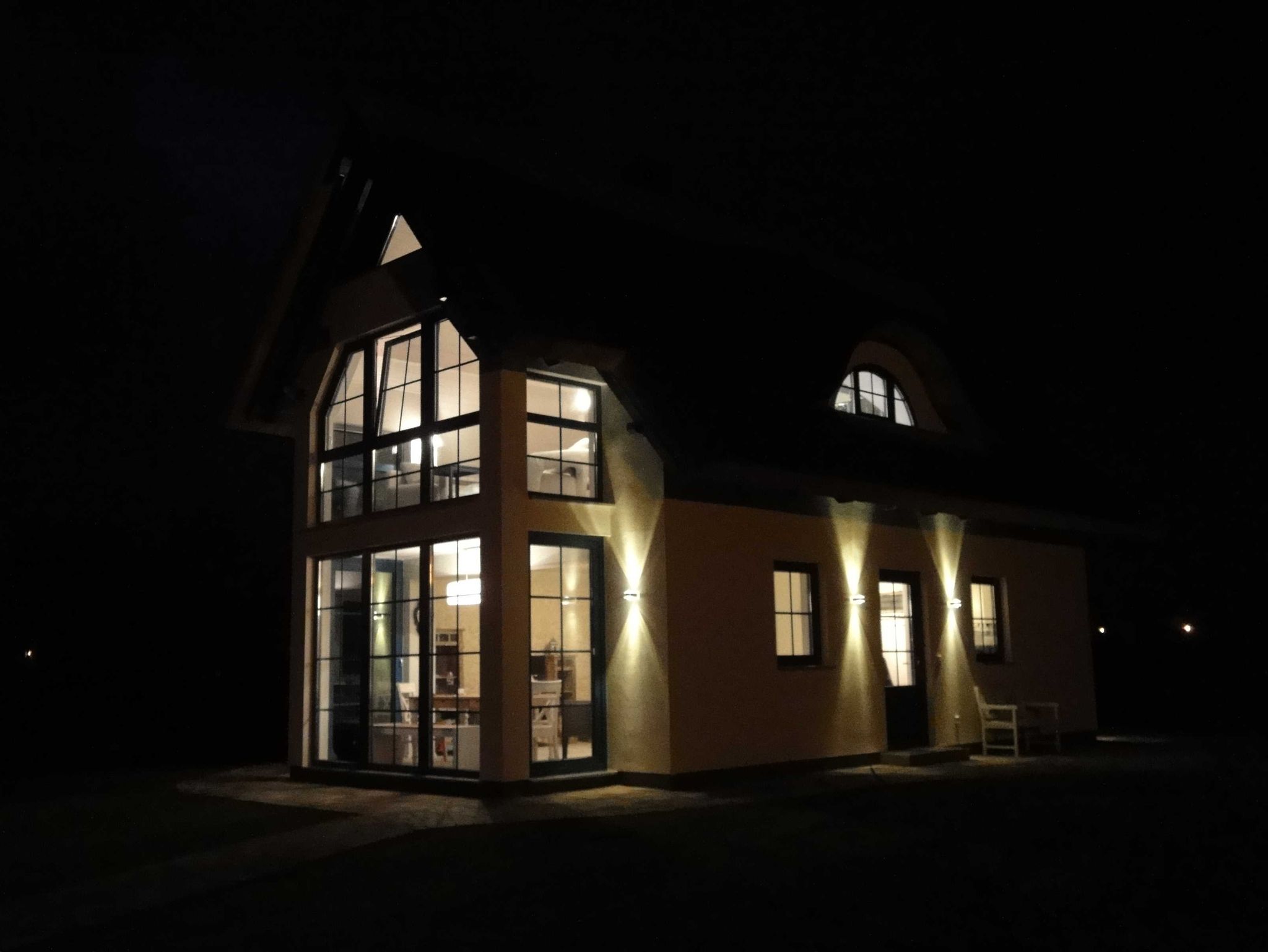 Nachtbild Haus Seeräuber