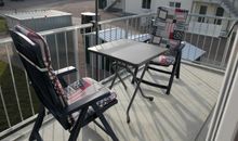Balkon-Möbel und Wäschetrocken-Utensilie