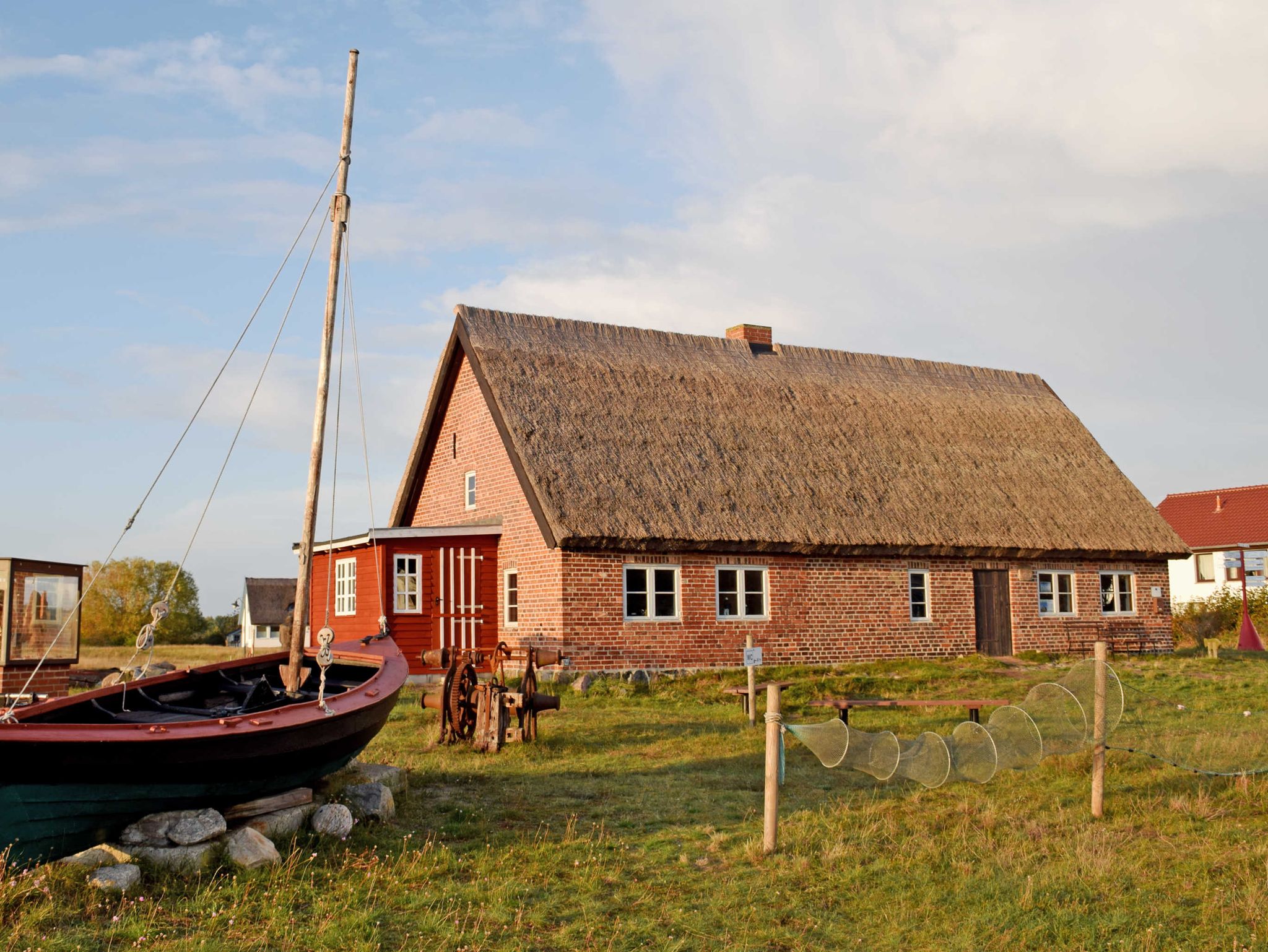 möblierter Balkon