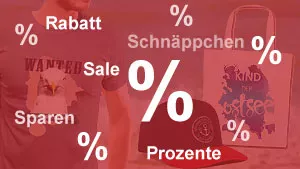 15 % Rabatt im Ostsee-Fanshop