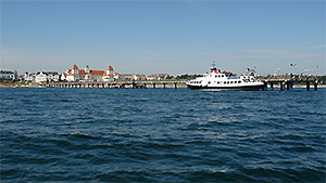 Sommer im Ostseebad Binz in der Pension ANKER