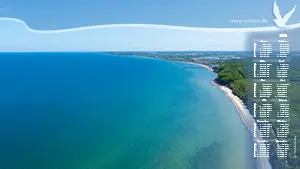 Ostsee aus der Vogelperspektive