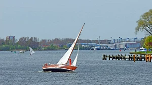 Segeln auf der Warnow