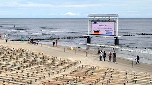 Public Viewing an der Ostsee, z. B. Heringsdorf/Usedom